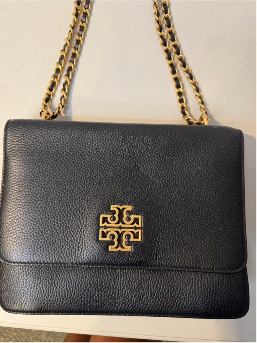 Women's Tory Burch Shoulder Bag One Size Black Gold